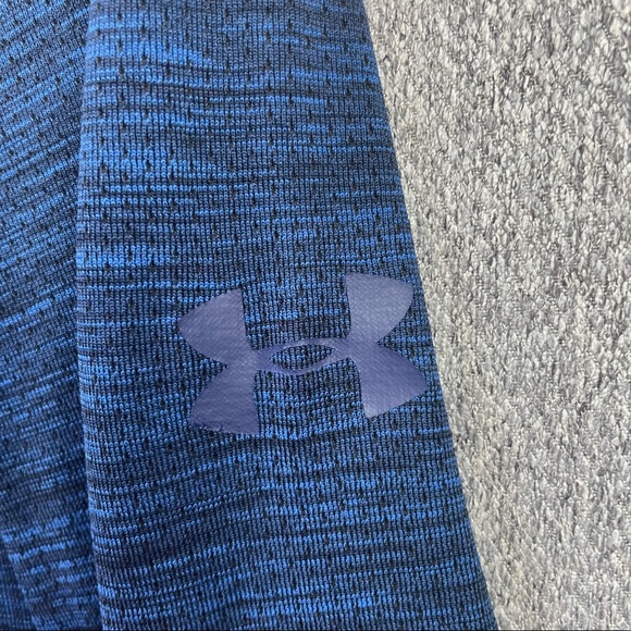 Under Armour Vanish Heatgear 1/4 Zip Blue Black Pullover Shirt Men’s Size M - Picture 6 of 7